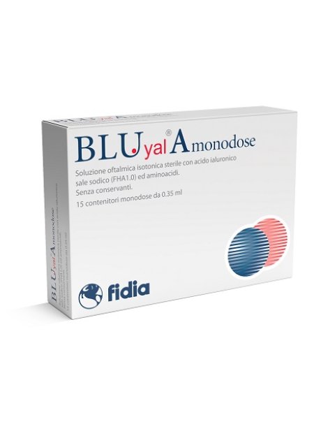 BLU YAL A GOCCE OCULARI 15 FLACONCINI MONODOSE 0,30 ML