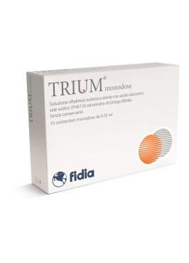 TRIUM MONODOSE GOCCE OCULARI 15 FLACONCINI