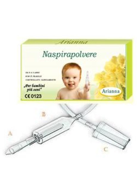 NASPIRAPOLVERE ARIANNA ASPIRATORE NASALE 1 PEZZO