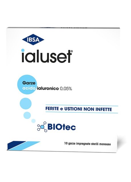 IALUSET GARZE 10CMX10CM 10PZ