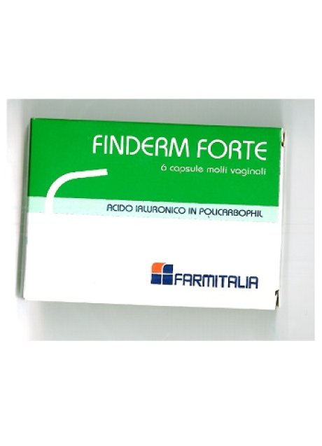 FINDERM FORTE CAPSULE MOLLI VAGINALI CONFEZIONE DA 6 PEZZI