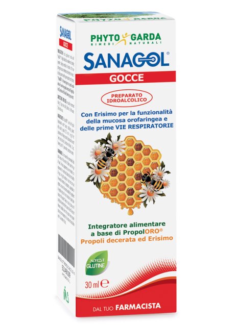 SANAGOL GTT PROPOLI C/ALCOL 30ML