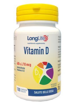 LONGLIFE VITAMINA D3 400UI 100 COMPRESSE