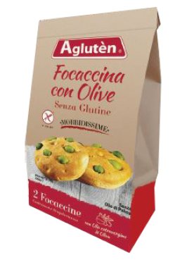 AGLUTEN FOCACCINA OLIVE 100G