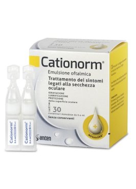 CATIONORM GOCCE 30 FIALE MONODOSE DA 0,4 ML