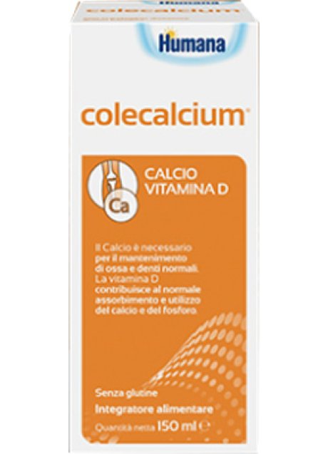 COLECALCIUM SCIROPPO FLACONE DA 150 ML CON CUCCHIAINO DOSATORE