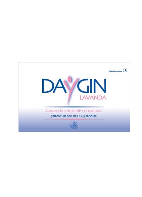 DAYGIN LAVANDA VAGINALE 5 FLACONI DA 100 ML + 5 CANNULE