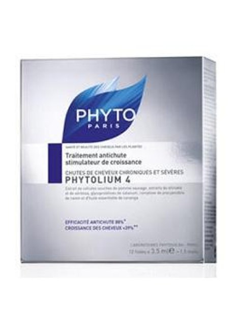 PHYTO PHYTOLIUM4 TRATTAMENTO ANTICADUTA 12 FIALE 3,5 ML