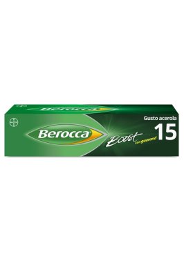 BEROCCA BOOST EFFERVESCENTE 15 COMPRESSE