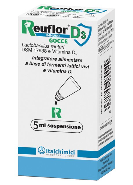 REUFLOR D3 GOCCE 5 ML