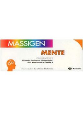 MASSIGEN MENTE 14 FLACONCINI 10 ML