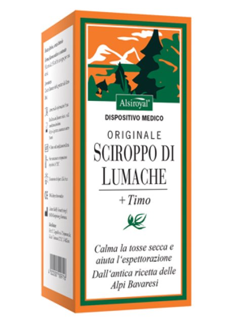 SCIROPPO LUMACHE ORIGINALE 150 ML