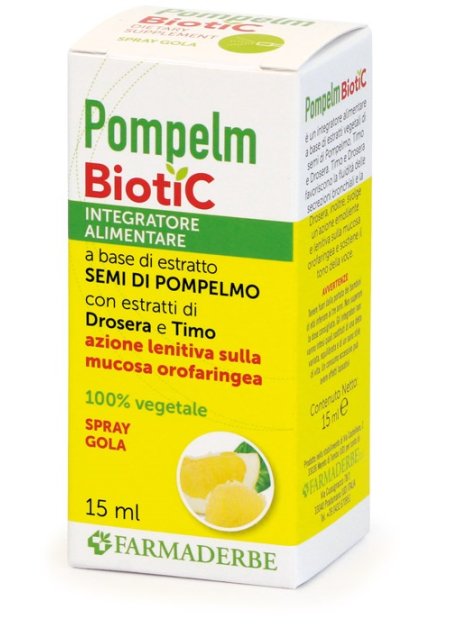 POMPELMBIOTIC SPRAY ORALE 15ML