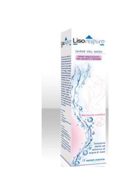 LISORESPIRO SOLUZIONE ISOTONICA DI ACQUA DI MARE SPRAY NORMALE DA 125ML