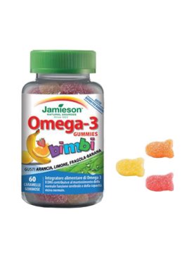 JAMIESON OMEGA-3 GUMMIES 60CAR