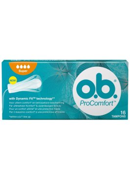 OB SUPER PRO COMFORT TAMPONI 16 PEZZI