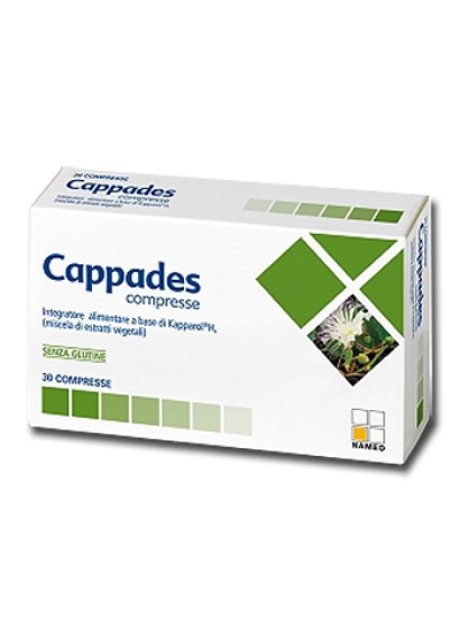 CAPPADES 30 COMPRESSE 0,62 G