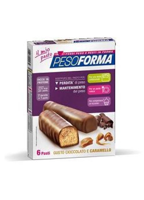 PESOFORMA BAR CARAMELLO 6PZ