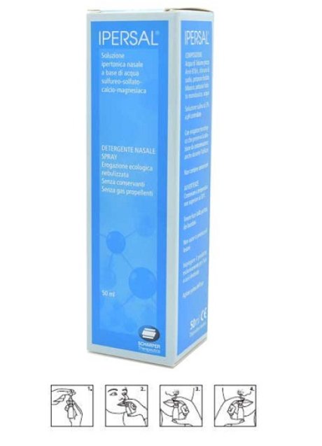 SOLUZIONE IPERTONICA IPERSAL SPRAY NASALE 50 ML