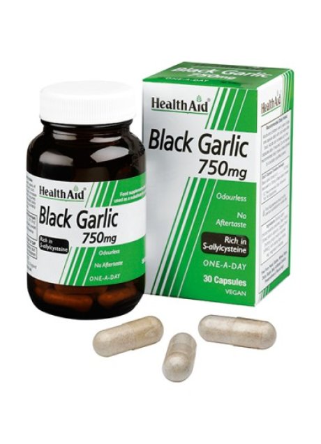 BLACK GARLIC 750MG 30CPS