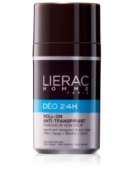 LIERAC HOMME DEO 24H ROLL ON ANTITRASPIRANTE FRESCHEZZA NONSTOP 50 ML