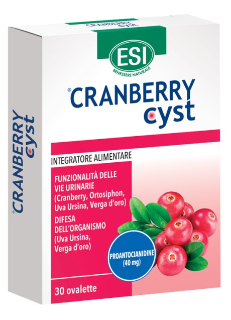 ESI CRANBERRY CYST 30 OVALETTE