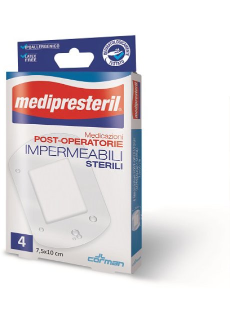 MEDIPRESTERIL CER IMP7,5X10 4P