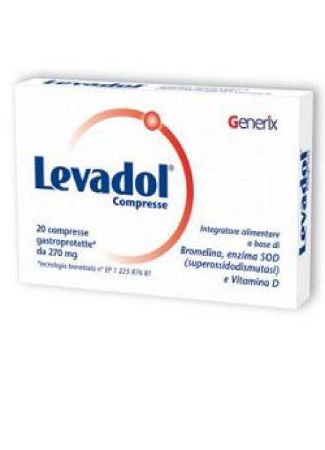 LEVADOL 20 COMPRESSE 270 MG