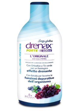 DRENAX FORTE L'ORIGINALE CON UVA E MIRTILLO 500 ML