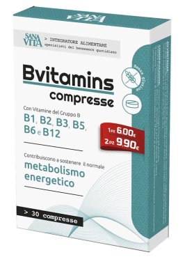 SANAVITA B-VITAMINS 30CPR