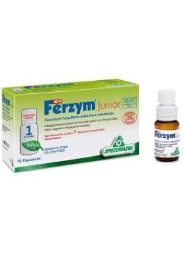 NEW FERZYM JUNIOR 10 FLACONCINI 8 ML