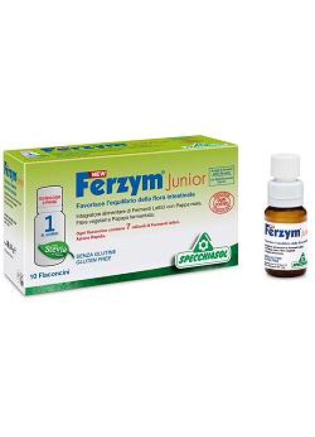 NEW FERZYM JUNIOR 10 FLACONCINI 8 ML