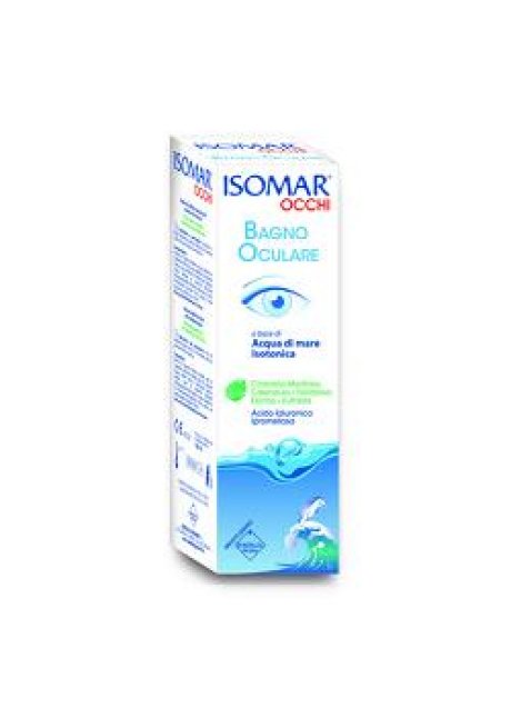 BAGNO OCULARE ACQUA DI MARE ISOMAR 120 ML