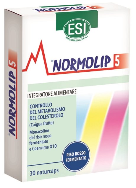 ESI NORMOLIP 5 30 CAPSULE