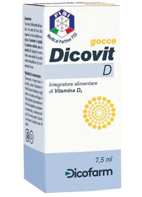 DICOVIT D VITAMINA D3 7,5 ML