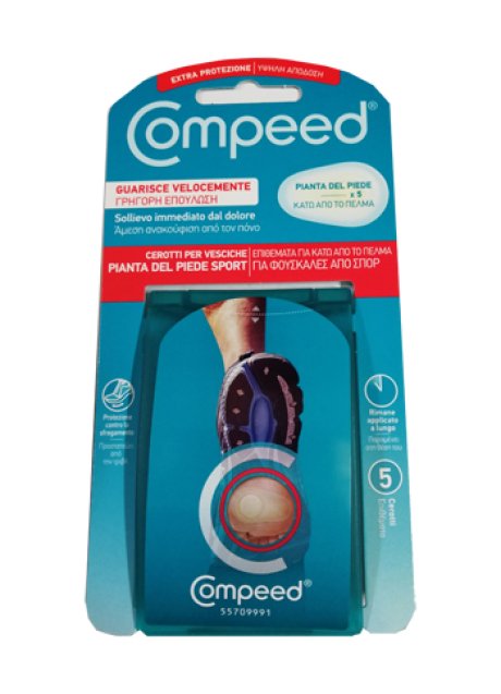 COMPEED VESCICHE PIANTA PIEDE 5 CEROTTI