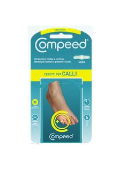 COMPEED CALLI CEROTTI IDRATANTI 6 PEZZI