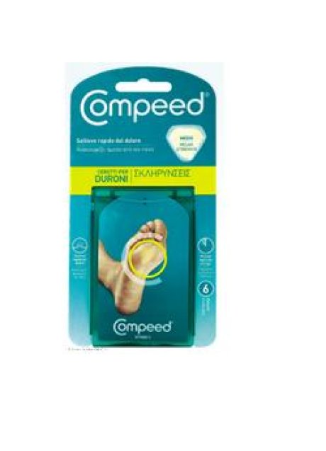 COMPEED DURONI CEROTTI FORMATO MEDIO 6 PEZZI