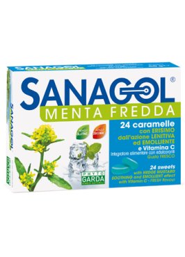 SANAGOL MENTA FREDDA 24 CARAMELLE