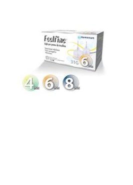 AGO PER PENNA DA INSULINA FEELFINE GAUGE 31 LUNGHEZZA 6 MM 100 PEZZI