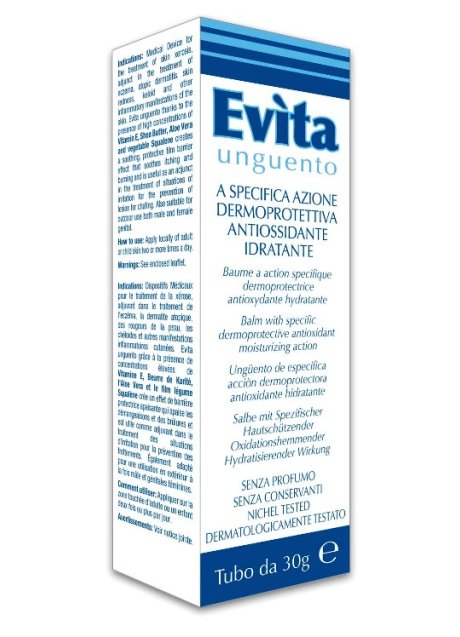 EVITA UNGUENTO A SPECIFICA AZIONE DERMOPROTETTIVA ANTIOSSIDANTE IDRATANTE 30 ML