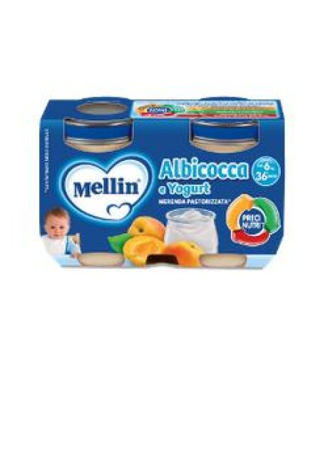 MELLIN MERENDA YOGURT ALBICOCCA 2X120 G