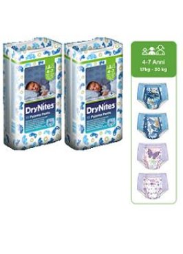 HUGGIES DRYNITES BOY 17/30K 10PZ