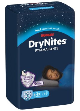 HUGGIES DRYNITES BOY 27/57KG 9PZ