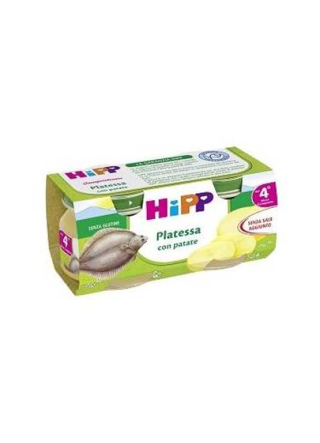 HIPP OMO PLATESSA PATATE 2X80G