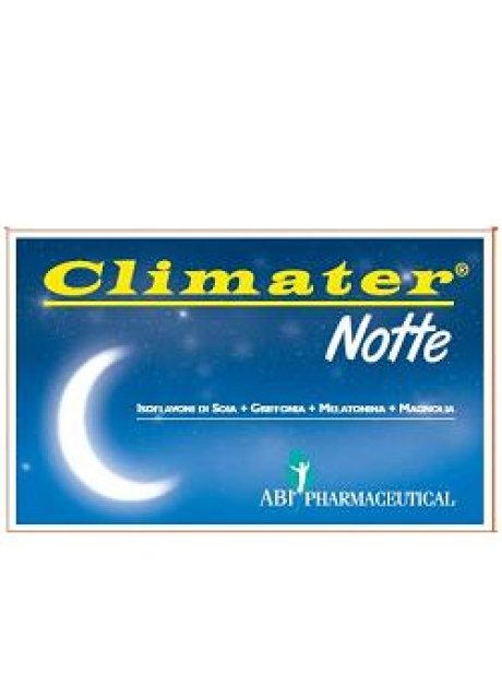 CLIMATER NOTTE 20 COMPRESSE OROSOLUBILI 600MG*