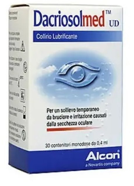 DACRIOSOLMED UD COLLIRIO LUBRIFICANTE 30 FLACONCINI MONODOSE0,4 ML