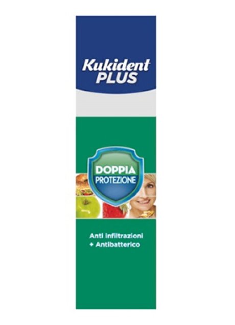 KUKIDENT DOPPIA PROTEZIONE CREMA ADESIVA PER PROTESI DENTARIE 40 G