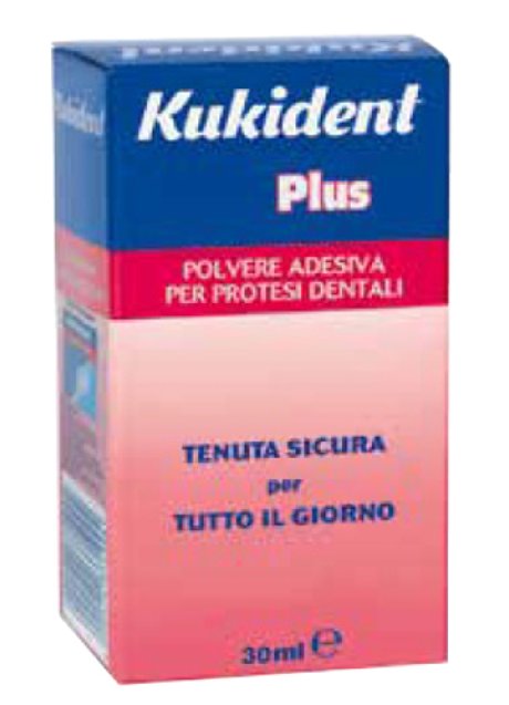 KUKIDENT PLUS POLVERE ADESIVA PER PROTESI DENTARIE 30 G