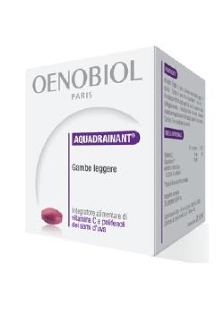 OENOBIOL AQUADRAINANT 30 COMPRESSE